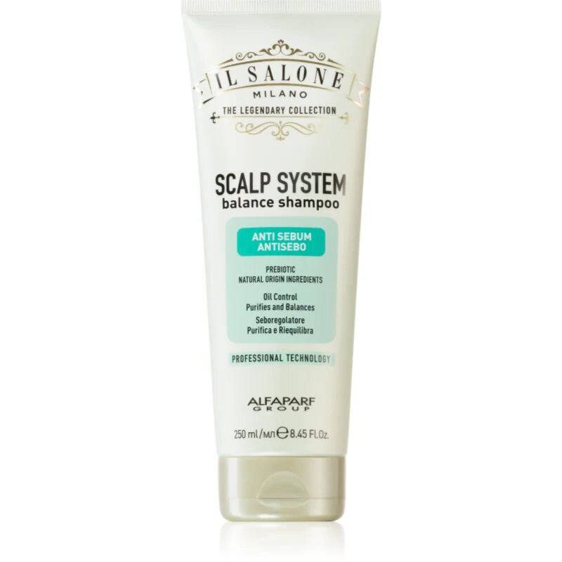 Alfaparf Milano Il Salone Milano Scalp System hloubkově čisticí šampon pro mastnou pokožku hlavy 250 ml