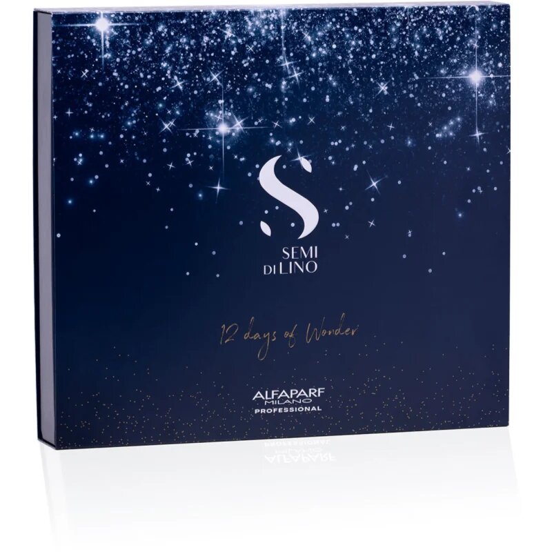 Alfaparf Milano Semi di Lino Advent Calendar adventní kalendář pro krásné vlasy a pokožku