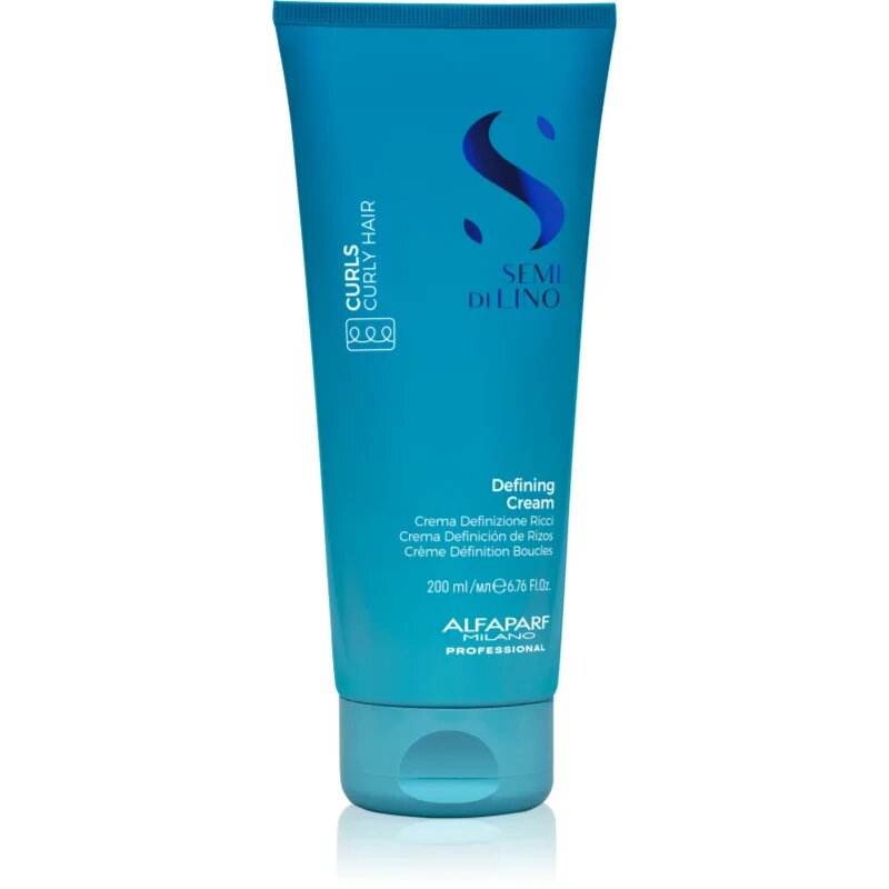 Alfaparf Milano Semi Di Lino Curls Defining Cream definující krém pro kudrnaté vlasy 200 ml