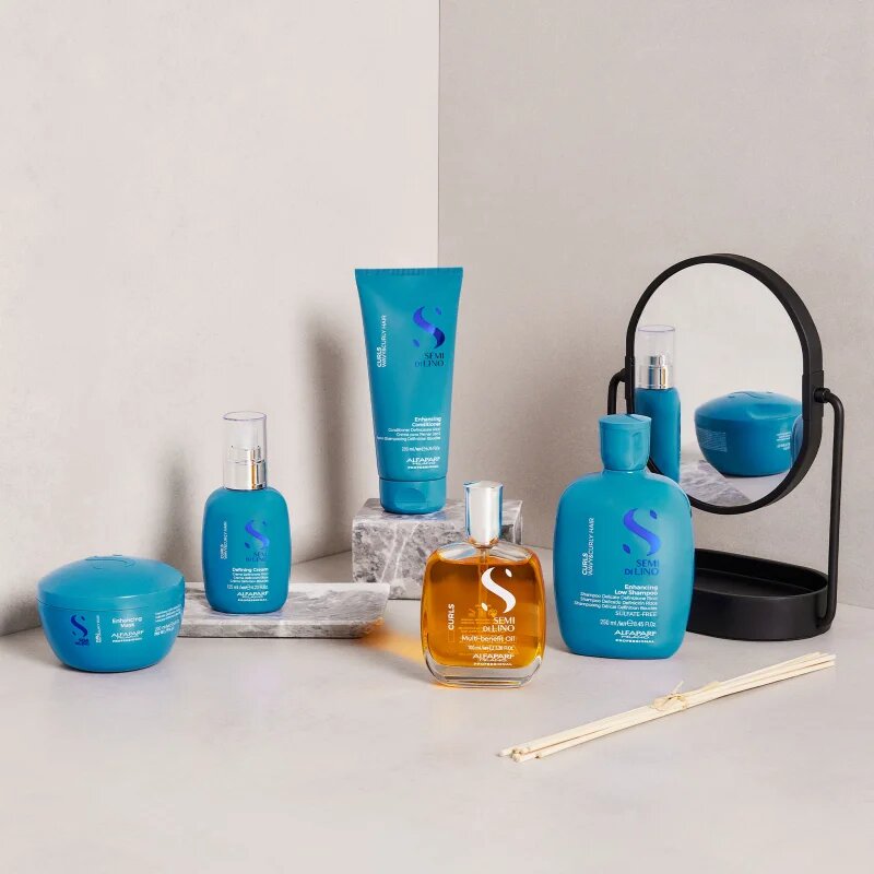 Alfaparf Milano Semi Di Lino Curls maska pro kudrnaté vlasy 200 ml