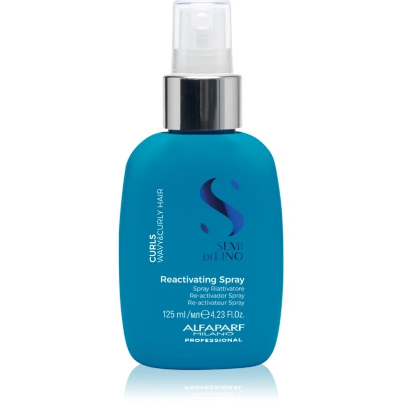 Alfaparf Milano Semi Di Lino Curls strukturovací stylingový sprej pro kudrnaté vlasy 125 ml