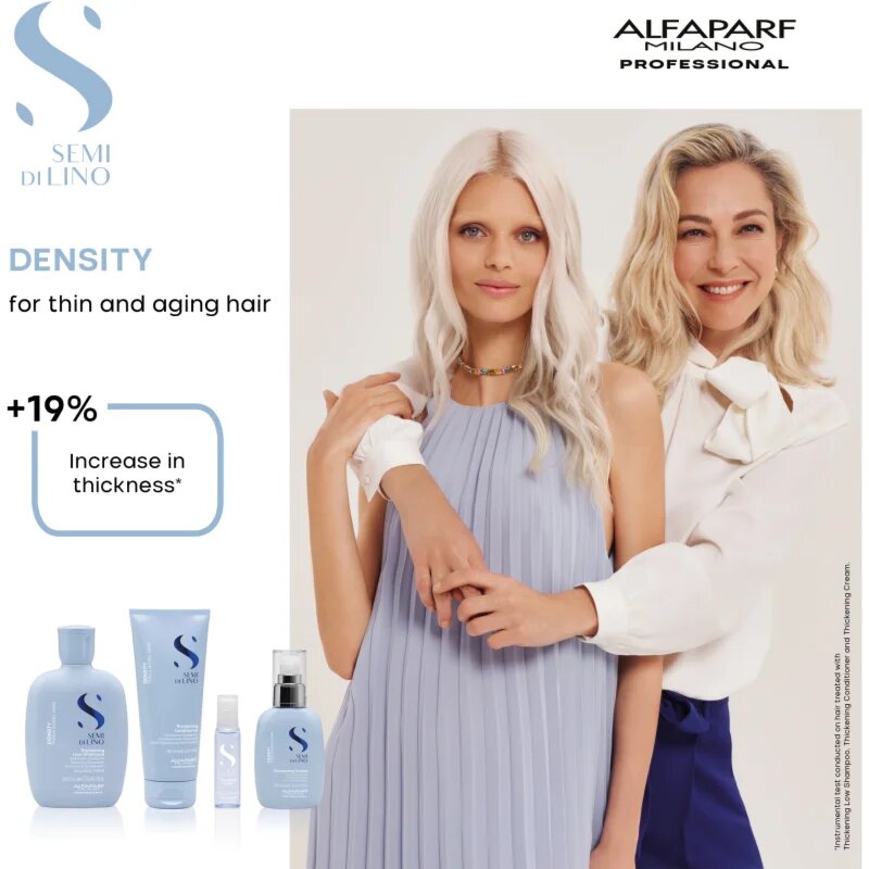 Alfaparf Milano Semi di Lino Density zhušťující kondicionér pro jemné vlasy 200 ml
