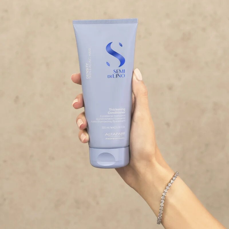 Alfaparf Milano Semi di Lino Density zhušťující kondicionér pro jemné vlasy 200 ml