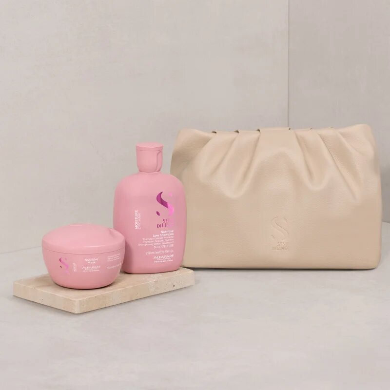 Alfaparf Milano Semi di Lino Moisture Duo Kit dárková sada pro suché vlasy