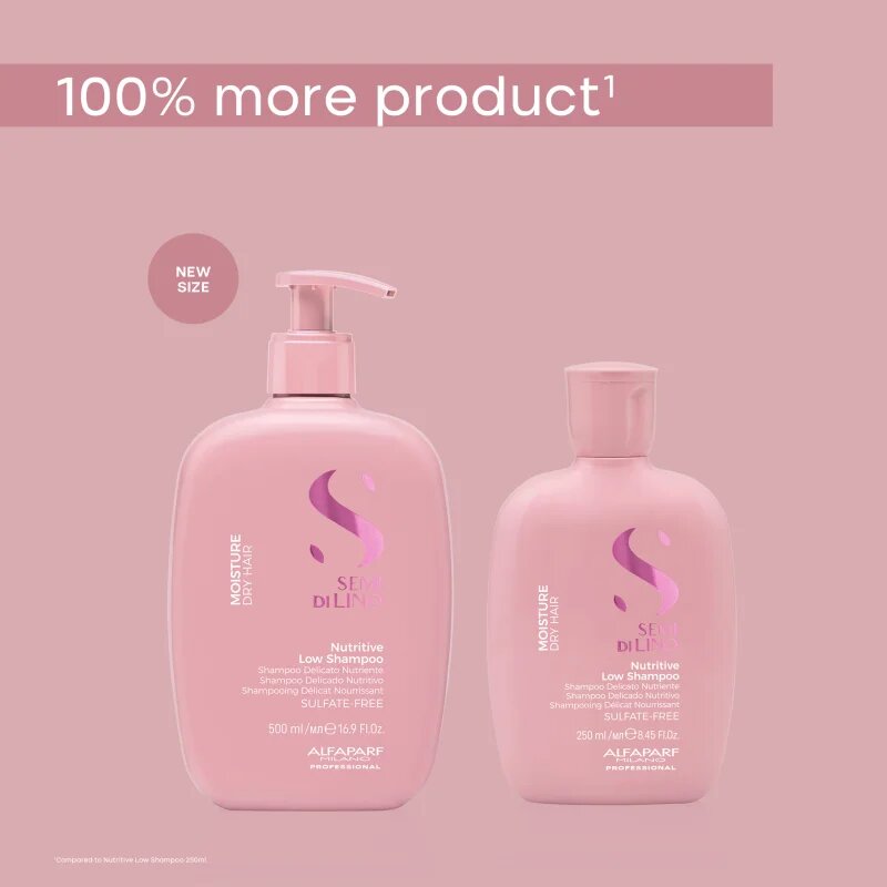 Alfaparf Milano Semi di Lino Moisture šampon pro suché vlasy 500 ml