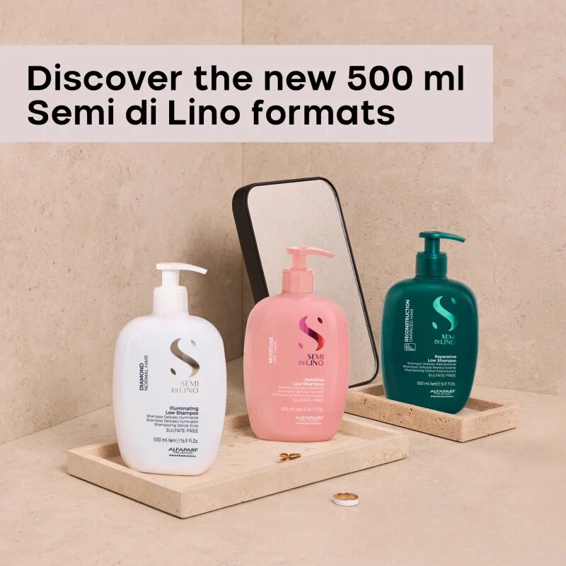 Alfaparf Milano Semi di Lino Moisture šampon pro suché vlasy 500 ml