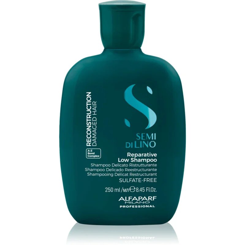 Alfaparf Milano Semi di Lino Reconstruction Reparative Low Shampoo obnovující šampon pro poškozené vlasy 250 ml