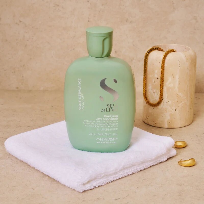 Alfaparf Milano Semi Di Lino Scalp Rebalance jemný čisticí šampon proti lupům 250 ml
