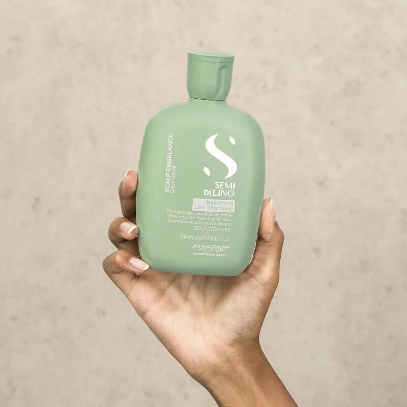 Alfaparf Milano Semi Di Lino Scalp Rebalance šampon pro mastnou vlasovou pokožku 250 ml