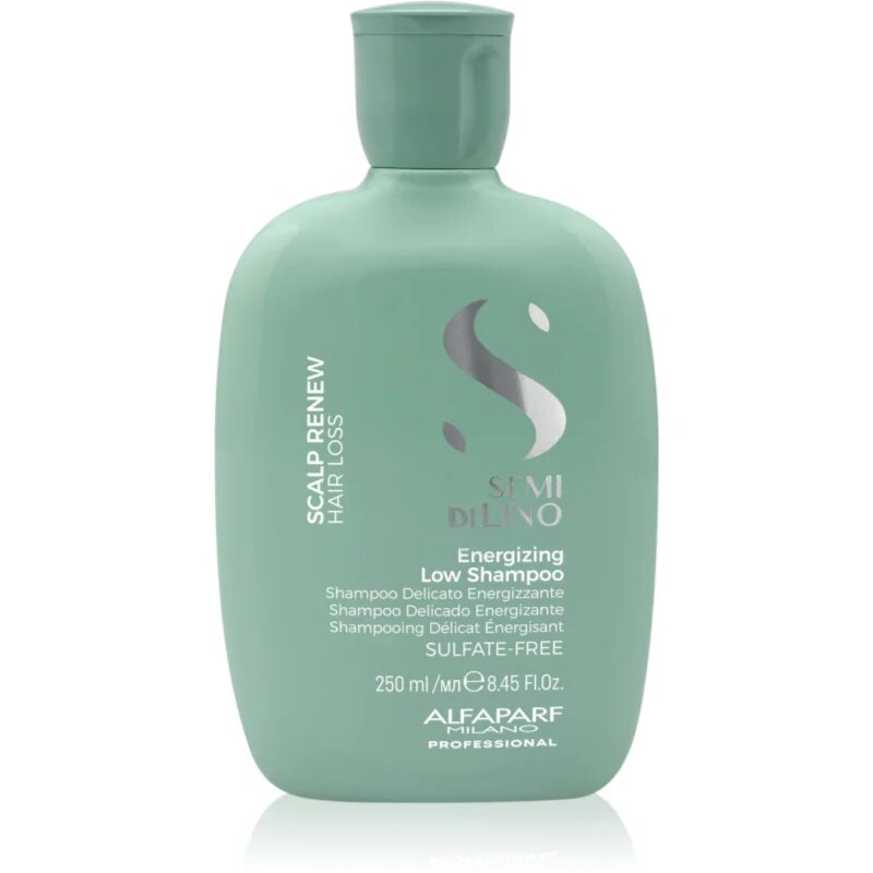Alfaparf Milano Semi Di Lino Scalp Renew energizující šampon pro jemné řídnoucí a křehké vlasy 250 ml