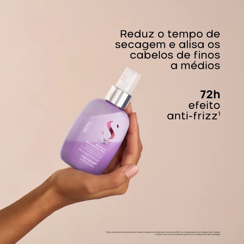 Alfaparf Milano Semi di Lino Smooth Biphasic Smoothing Mist dvoufázová péče na vlasy 125 ml