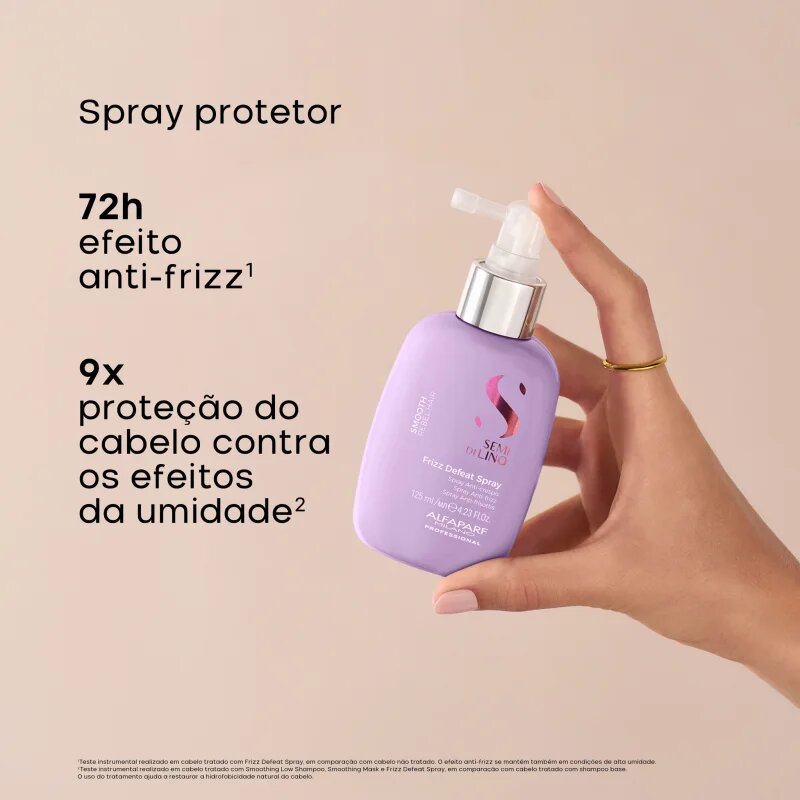 Alfaparf Milano Semi di Lino Smooth Frizz Defeat Spray uhlazující sprej pro nepoddajné vlasy 125 ml