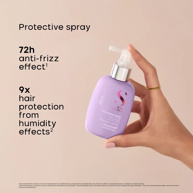 Alfaparf Milano Semi di Lino Smooth Frizz Defeat Spray uhlazující sprej pro nepoddajné vlasy 125 ml