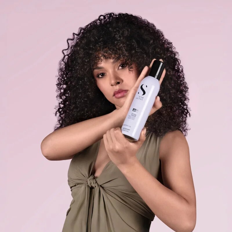 Alfaparf Milano Semi di Lino Style&Care Firming mousse silně fixační pěna na vlasy 250 ml