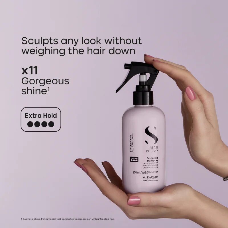 Alfaparf Milano Semi di Lino Style&Care Sculpting hairspay lak na vlasy se silnou fixací 250 ml
