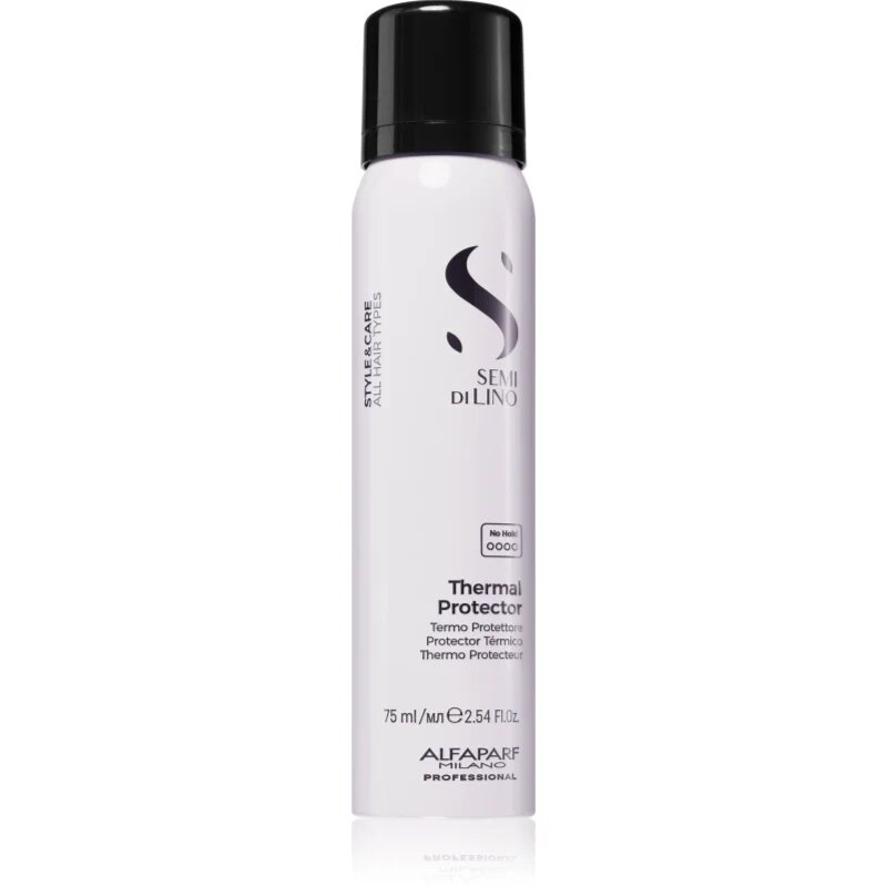 Alfaparf Milano Semi di Lino Style&Care Thermal Protector ochranný sprej na tepelnou úpravu vlasů s UV filtrem 75 ml