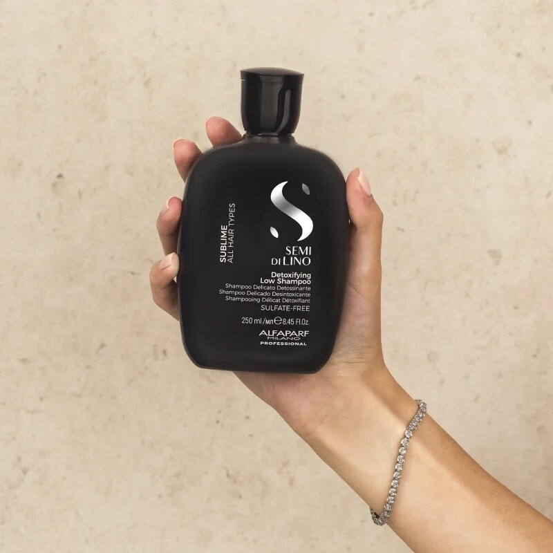 Alfaparf Milano Semi di Lino Sublime čisticí detoxikační šampon pro všechny typy vlasů 250 ml