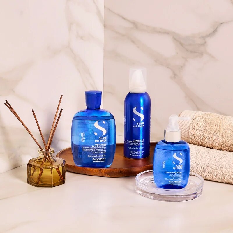Alfaparf Milano Semi Di Lino Volumizing objemový šampon pro jemné a zplihlé vlasy 250 ml