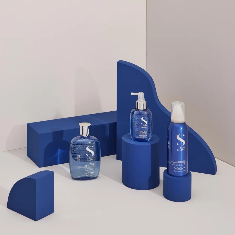 Alfaparf Milano Semi Di Lino Volumizing pěnový kondicionér pro objem 200 ml