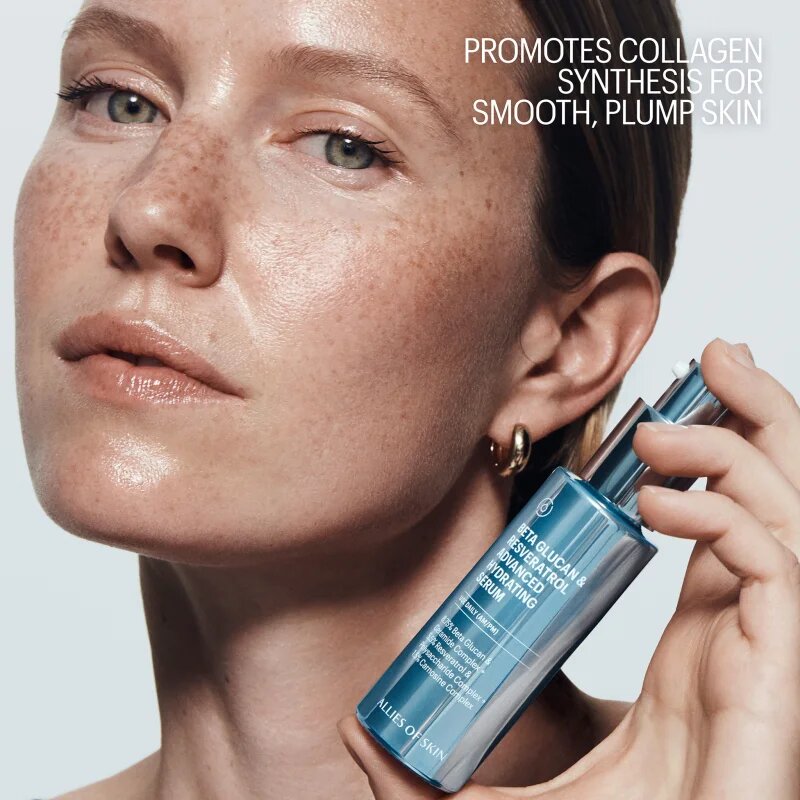 Allies of Skin Beta Glucan & Resveratrol Advanced Hydrating Serum intenzivně hydratační sérum 30 ml