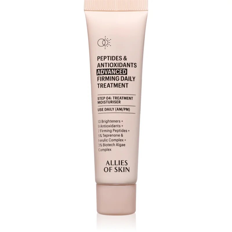 Allies of Skin Peptides & Antioxidants Advanced intenzivně zpevňující denní a noční krém pro hydrataci a vypnutí pokožky 12 ml