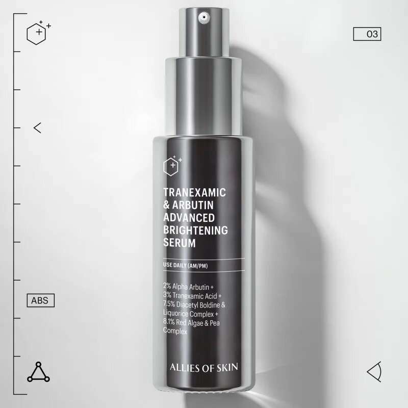 Allies of Skin Tranexamic & Arbutin Advanced rozjasňující sérum proti nedokonalostem pleti 30 ml