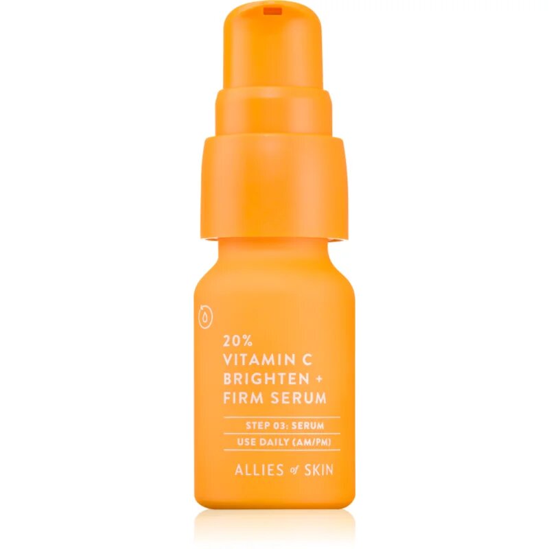 Allies of Skin Vitamin C Brighten + Firm Serum zpevňující sérum pro rozjasnění pleti 8 ml