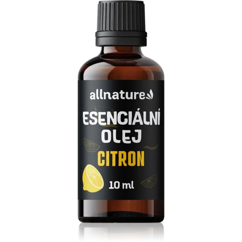 Allnature Esenciální olej Citron esenciální vonný olej pro duševní pohodu 10 ml
