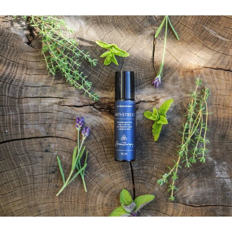 Almara Soap Aromatherapy Anti-Stress roll-on pro zklidnění 10 ml
