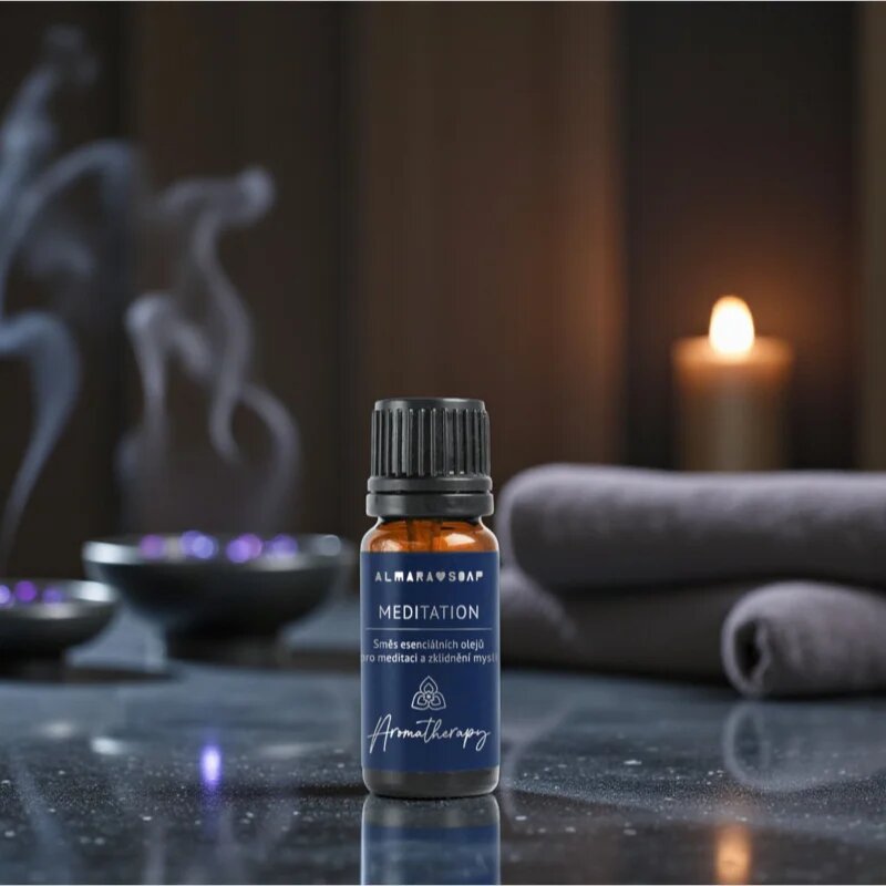 Almara Soap Aromatherapy Meditation vonný olej pro meditaci a zklidnění mysli 10 ml