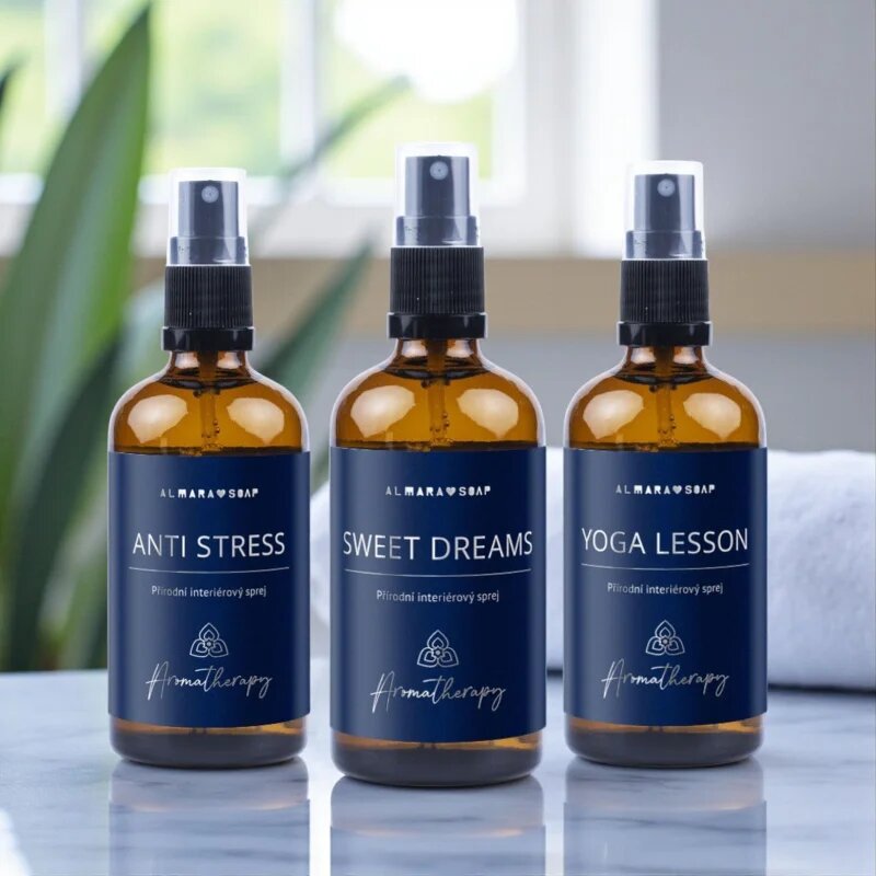 Almara Soap Aromatherapy Yoga Lesson bytový sprej 100 ml