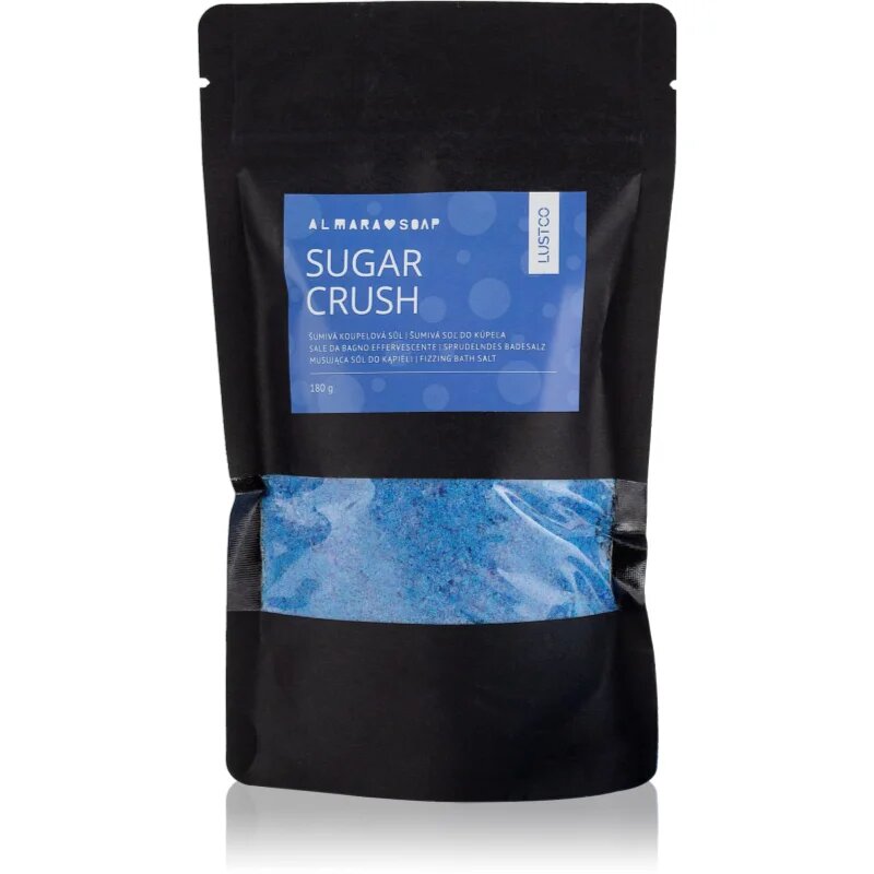 Almara Soap Bath Salt Sugar Crush šumivá koupelová sůl 180 g