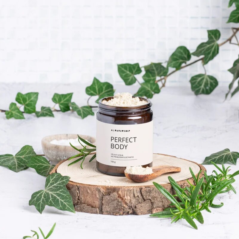 Almara Soap Body Scrub Perfect Body zpevňující tělový peeling na celulitidu 160 g