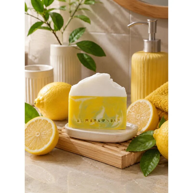 Almara Soap Fancy Bitter Lemon ručně vyráběné mýdlo 100 g