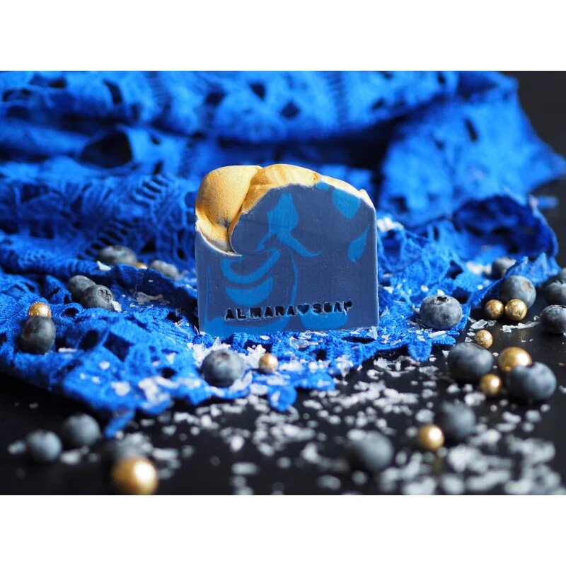 Almara Soap Fancy Blueberry Jam ručně vyráběné mýdlo 100 g
