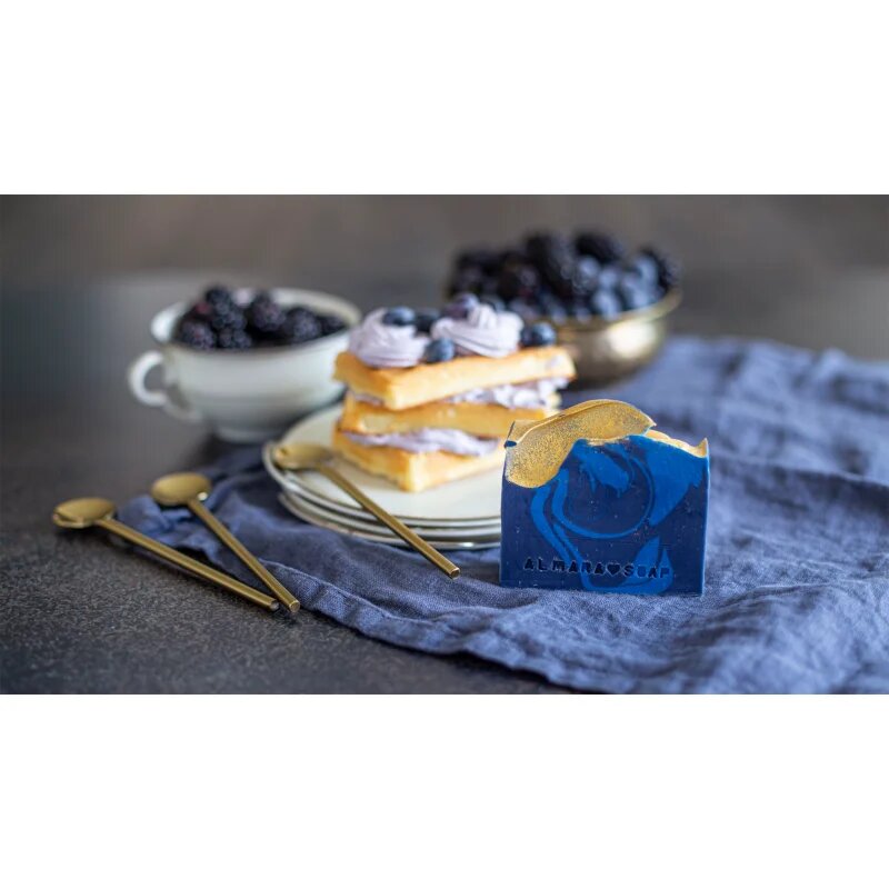 Almara Soap Fancy Blueberry Jam ručně vyráběné mýdlo 100 g
