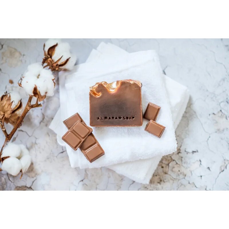 Almara Soap Fancy Gold Chocolate ručně vyráběné mýdlo 100 g