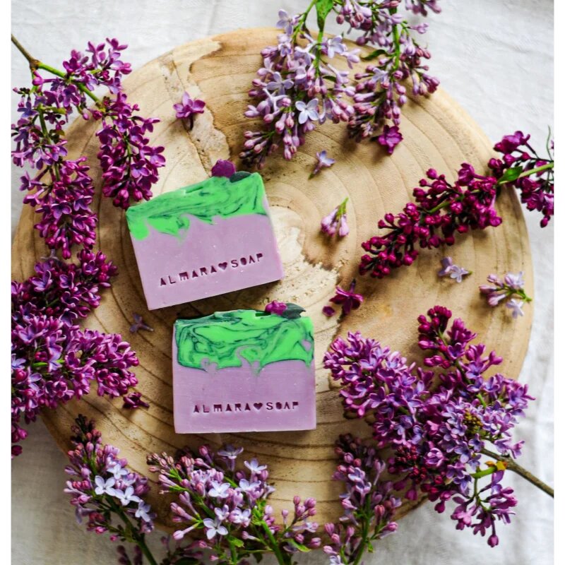 Almara Soap Fancy Lilac Blossom ručně vyráběné mýdlo 100 g