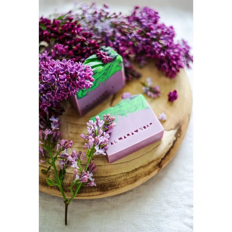 Almara Soap Fancy Lilac Blossom ručně vyráběné mýdlo 100 g