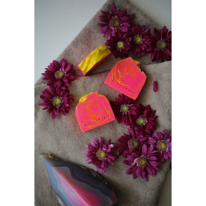 Almara Soap Fancy Pink Paradise ručně vyráběné mýdlo 100 g