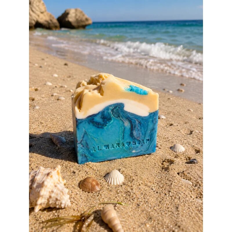 Almara Soap Fancy Sunny Beach ručně vyráběné mýdlo 100 g