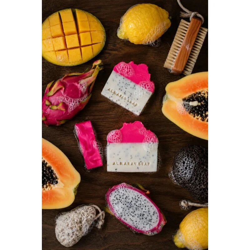 Almara Soap Fancy Tropical Neon ručně vyráběné mýdlo 100 g