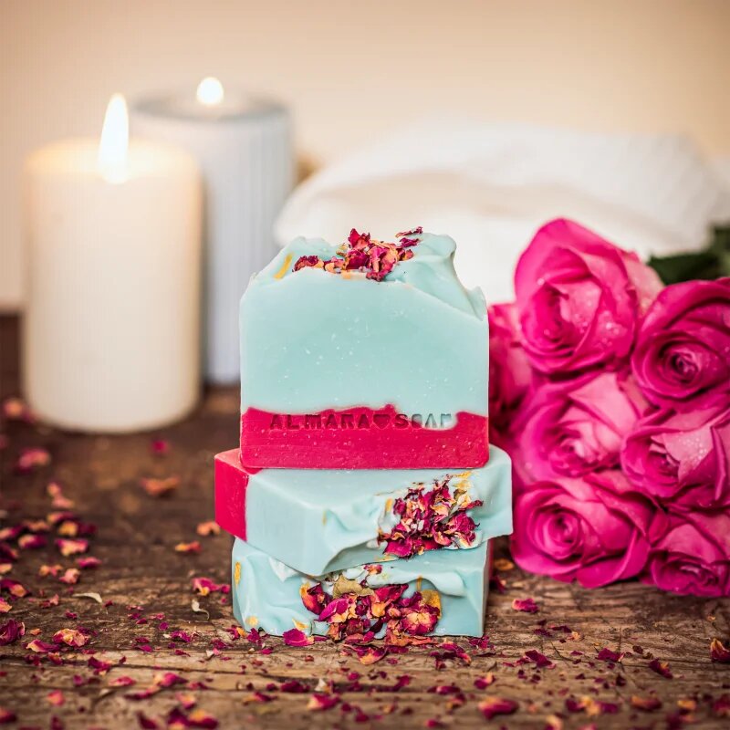 Almara Soap Fancy Wild Rose ručně vyráběné mýdlo 100 g