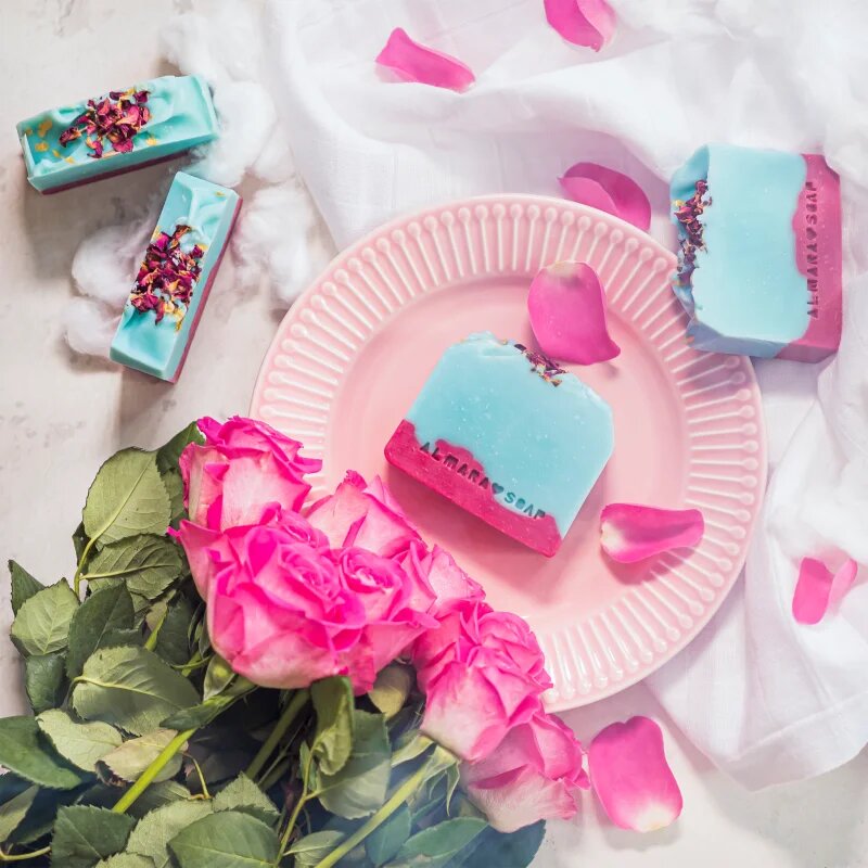 Almara Soap Fancy Wild Rose ručně vyráběné mýdlo 100 g