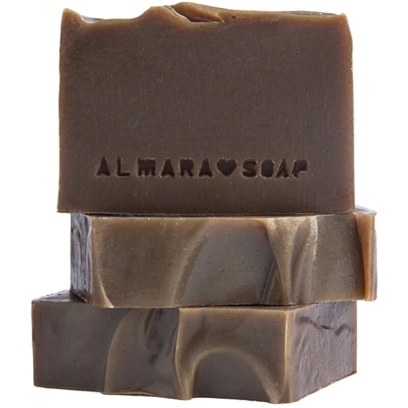 Almara Soap Hair Care New Hair tuhý šampon pro citlivou vlasovou pokožku 90 g