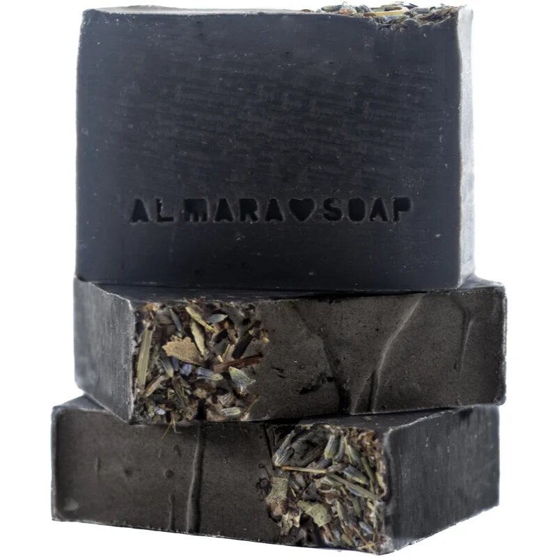 Almara Soap Hair Care Shiny Hair tuhý šampon pro mastné vlasy 90 g
