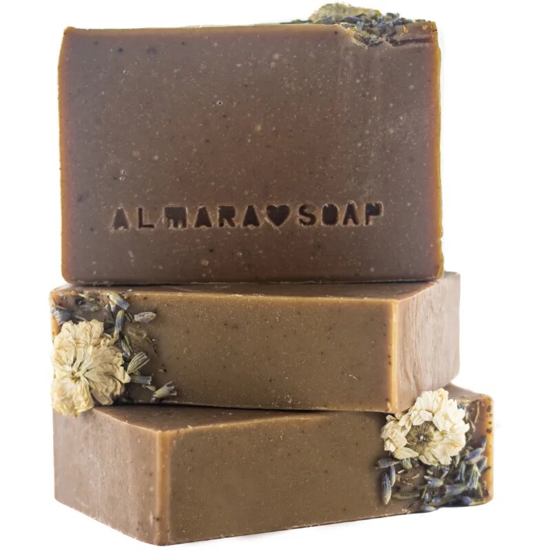 Almara Soap Hair Care Strong Hair tuhý šampon proti vypadávání vlasů 90 ml