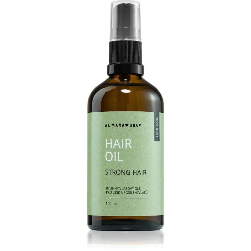 Almara Soap Hair Care Strong Hair vlasový olej pro posílení vlasů 100 ml