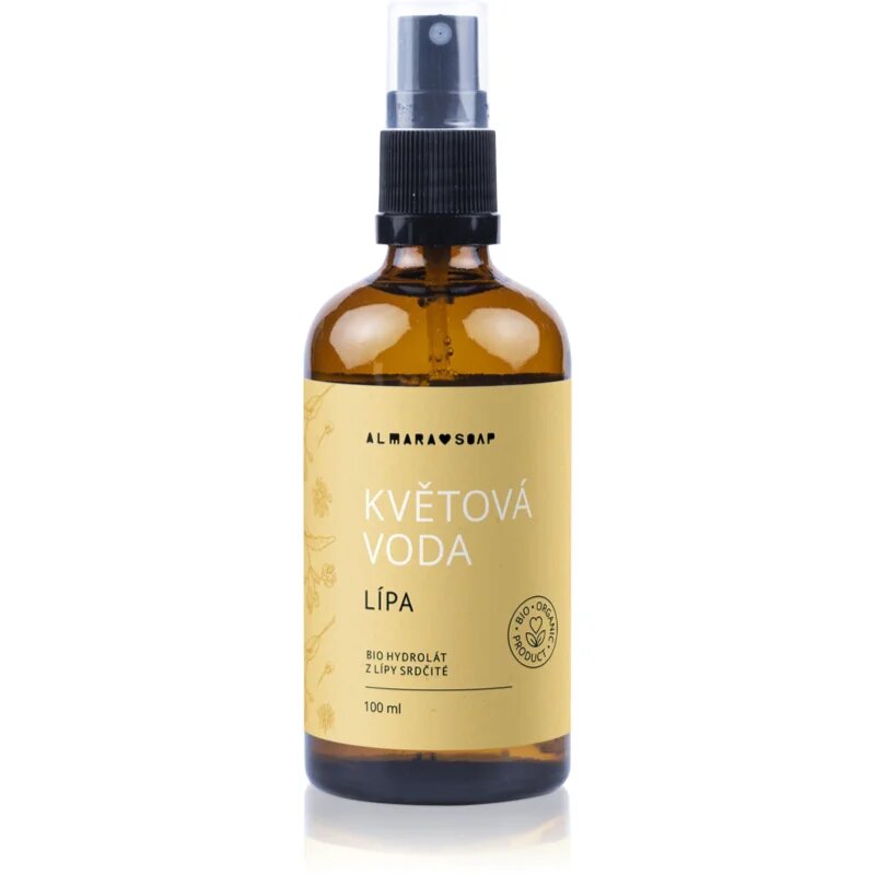 Almara Soap Květová Voda Lípa pleťová voda pro citlivou pleť 100 ml