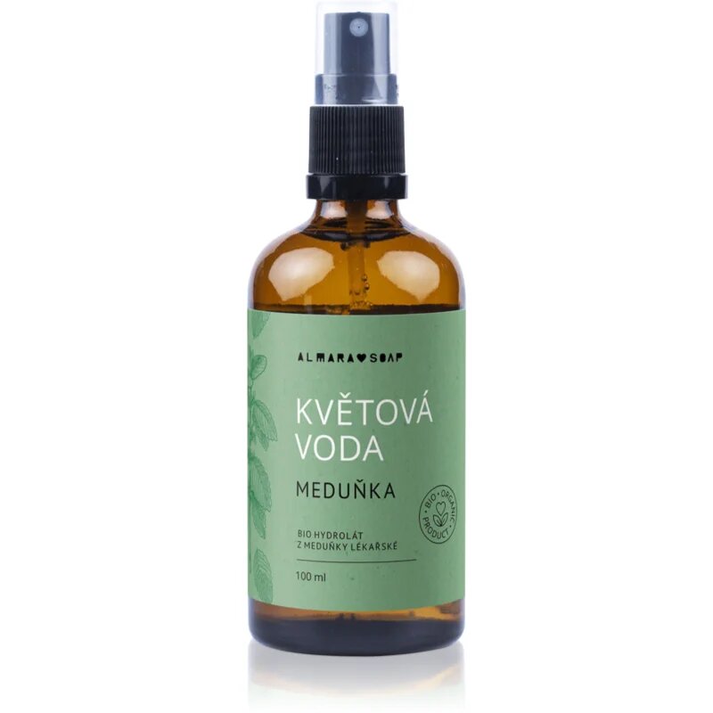 Almara Soap Květová Voda Meduňka pleťová voda pro suchou pleť 100 ml